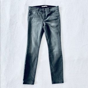 Joe’s Jeans Gray Skinny Crop Denim